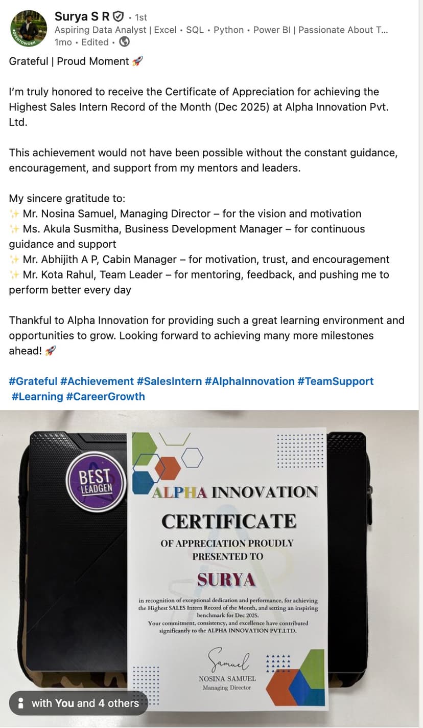 ALPHA INNOVATION - Where Everything Begins